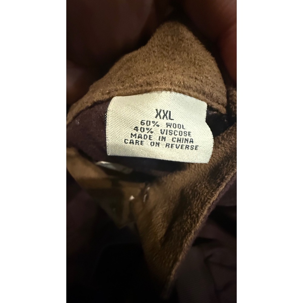 Vintage Bob Timberlake Signature‎ Wool Blend Jacket XXL Pinehurst 1895 Brown - Picture 5 of 11